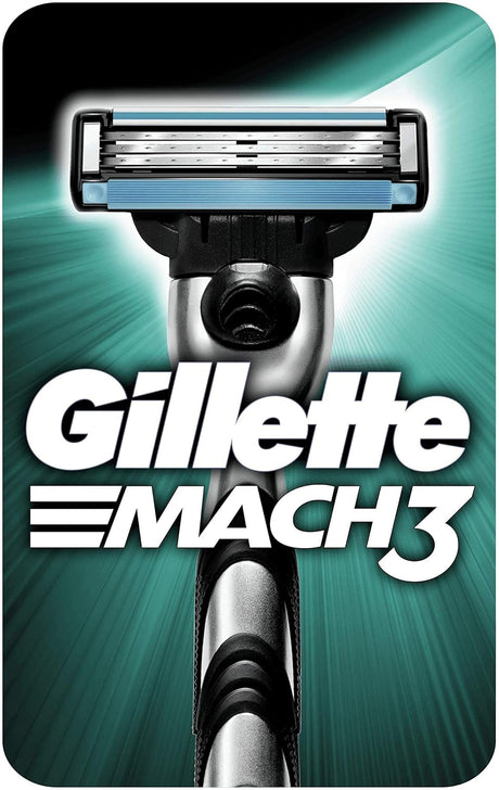 Gillette Mach3 for Men Razor Handle with 1 Razor Blade Head