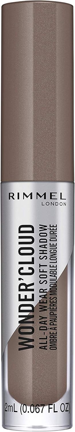 Rimmel London Wonder'Cloud Liquid Eyeshadow, 008 Thunder Grey