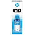 HP GT52 Cyan Ink Bottle - M0H54AE