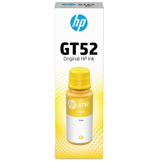 HP GT52 Yellow Ink Bottle - M0H56AE