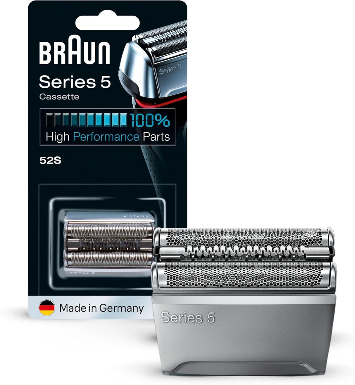 Braun Series 5 52S Electric Shaver Head Replacement Cassette