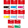 Canon CLI-8 Black Cyan Magenta Yellow Photo Cyan Photo Magenta Red Green Ink Cartridge Bundle Pack