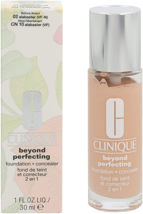 Clinique Beyond Perfecting Foundation and Concealer 30ml, CN10 Alabaster