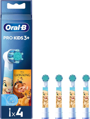 Oral-B Pro Kids Electric Toothbrush Heads - Disney The Lion King - 4 Pack