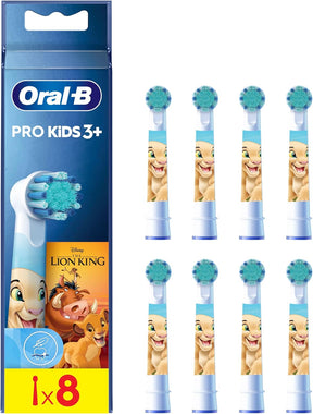 Oral-B Pro Kids Electric Toothbrush Heads - Disney The Lion King - 8 Piece Bundle (2 Packs of 4)
