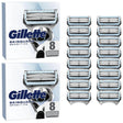 Gillette SkinGuard Sensitive Razor Blades - 16 Piece Bundle (2 Packs of 8)