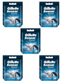 Gillette Sensor Excel Razor Blades - 50 Piece Bundle (5 Packs of 10)