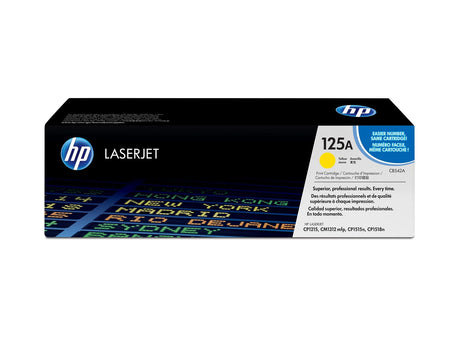 HP 125A Yellow Original Laserjet Toner Cartridge - CB542A