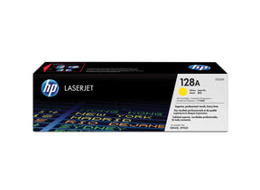 HP 128A Yellow Original Laserjet Toner Cartridge - CE322A