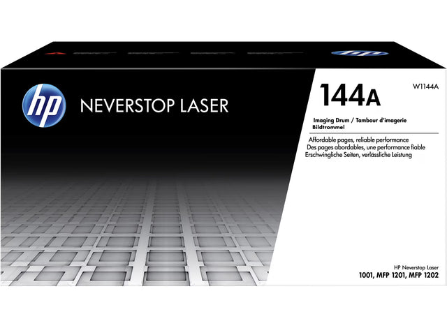 HP 144A Black Original Laser Imaging Drum Toner Cartridge - W1144A