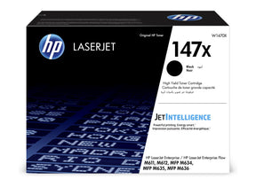HP 147X High Yield Black Original LaserJet Toner Cartridge - W1470X