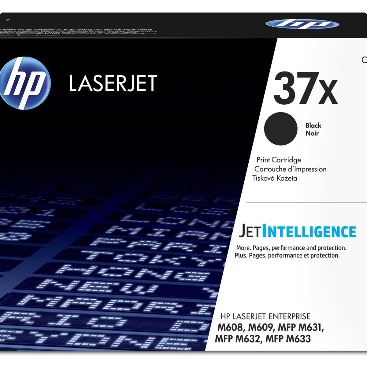 HP 37X High Yield Black Original LaserJet Toner Cartridge - CF237X ...