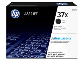 HP 37X High Yield Black Original LaserJet Toner Cartridge - CF237X