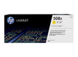 HP 508X High Yield Yellow Original LaserJet Toner Cartridge - CF362X