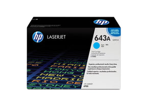 HP 643A Cyan Original Laserjet Toner Cartridge - Q5951A