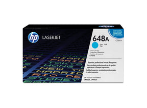HP 648A Cyan Original Laserjet Toner Cartridge - CE261A