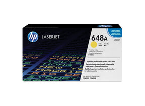 HP 648A Yellow Original Laserjet Toner Cartridge - CE262A