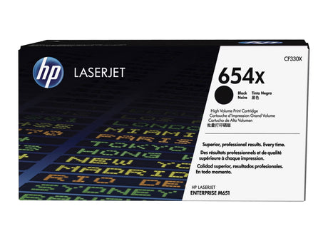 HP 654X High Yield Black Original LaserJet Toner Cartridge - CF330X