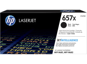 HP 657X High Yield Black Original LaserJet Toner Cartridge - CF470X