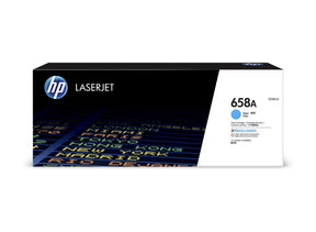 HP 658A Cyan Original LaserJet Toner Cartridge - W2001A