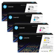 HP 213X Black 213A Cyan Magenta Yellow Original LaserJet Toner Cartridges Multipack
