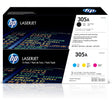 HP 305A Black Cyan Magenta Yellow Original LaserJet Toner Cartridges Multipack