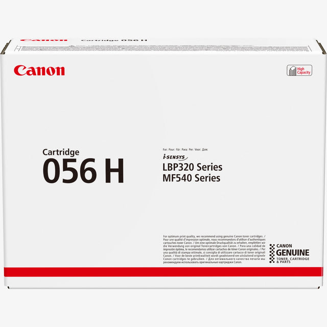 Canon 056H High Yield Black Toner Cartridge - 3008C002