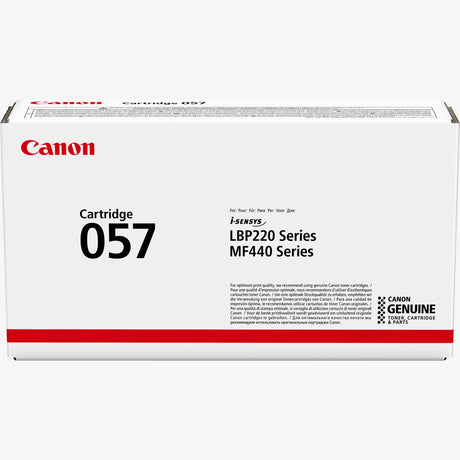 Canon 057 Black Toner Cartridge - 3009C002