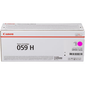Canon 059H High Yield Magenta Toner Cartridge - 3625C001