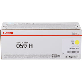 Canon 059H High Yield Yellow Toner Cartridge - 3624C001