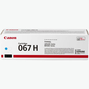 Canon 067H High Yield Cyan Toner Cartridge - 5105C002