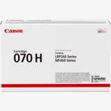 Canon 070H High Yield Black Toner Cartridge - 5640C002