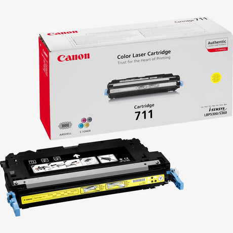Canon 711Y Yellow Toner Cartridge - 1657B002