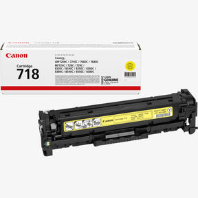 Canon 718Y Yellow Toner Cartridge - 2659B002