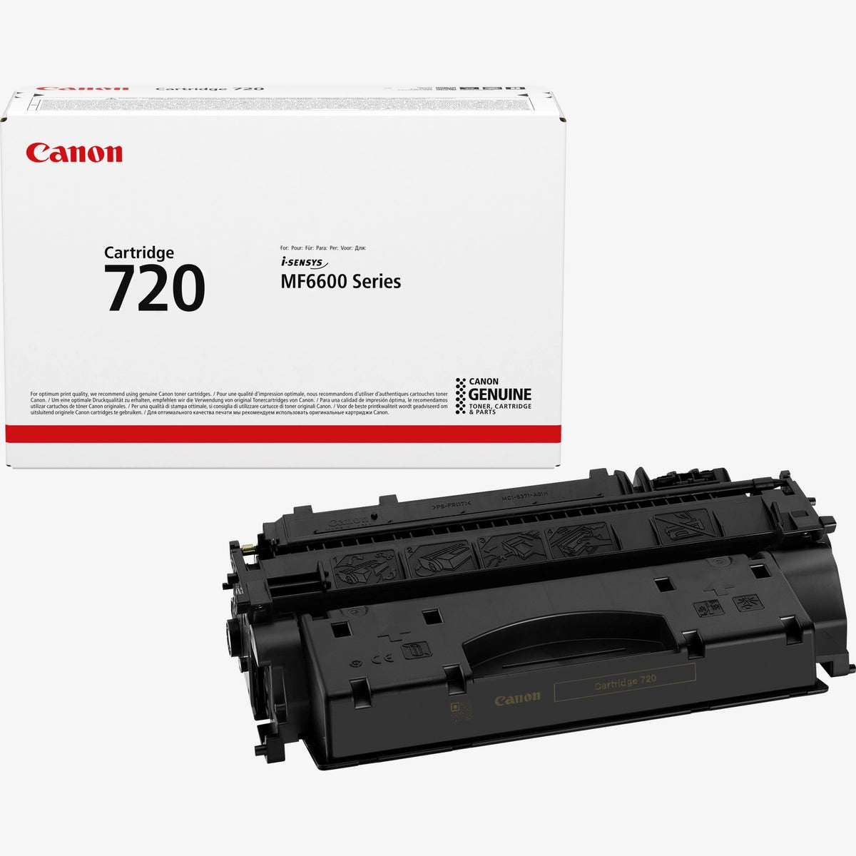 Canon 720 Black Toner Cartridge - 2617B002