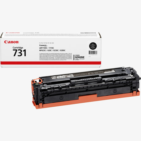 Canon 731BK Black Toner Cartridge - 6272B002