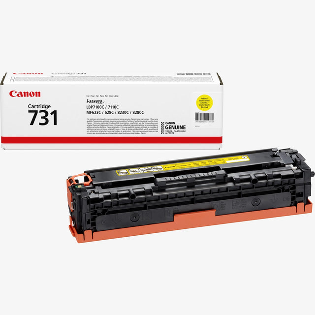 Canon 731Y Yellow Toner Cartridge - 6269B002