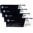 HP 826A Black Cyan Magenta Yellow Original LaserJet Toner Cartridges Multipack