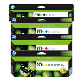 HP 970XL Black 971XL Cyan Magenta Yellow Original Ink Cartridges Multipack