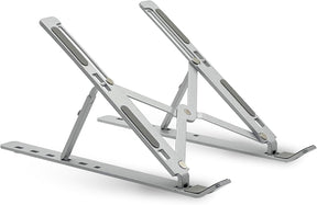 Groov-e Folding Laptop Stand for Desk - Aluminium-Alloy - GVPC15SR