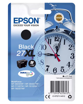 Epson 27XL Alarm Clock Black Ink Cartridge