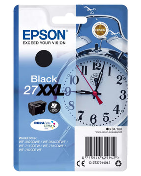 Epson 27XXL Alarm Clock Black Ink Cartridge