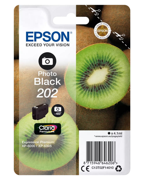 Epson 202 Kiwi Photo Black Ink Cartridge