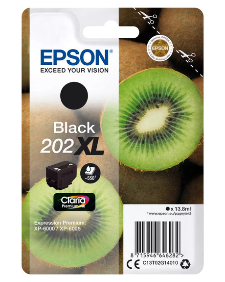 Epson 202XL Kiwi Black Ink Cartridge