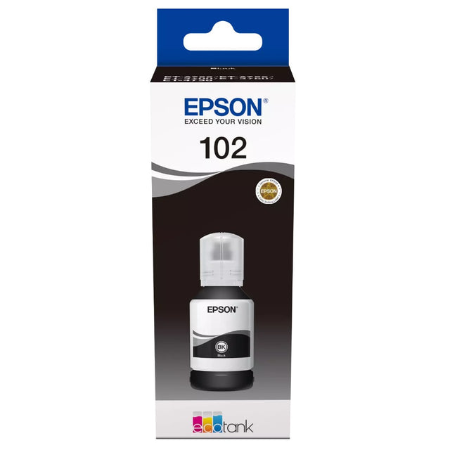 Epson Ecotank 102 Black Ink Bottle