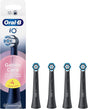 Oral-B iO Gentle Care Cleaning Electric Toothbrush Heads, Black - 4 Pack