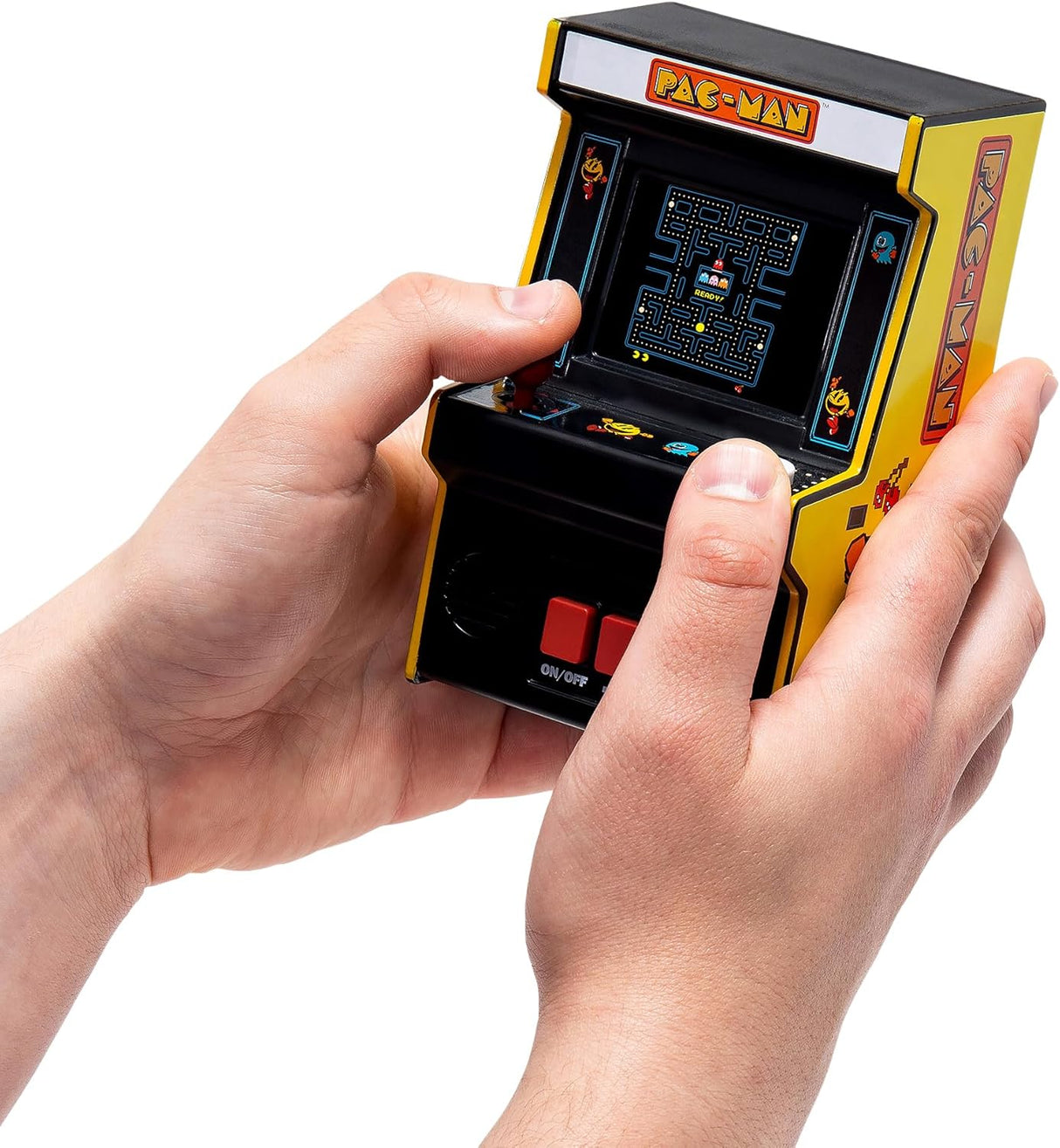 Arcade Classics Pac-Man Mini Handheld Game with TFT Screen