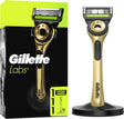 Gillette Labs Men's Razor, Champion Gold with Reusable Handle and 1 Refill Cartridge