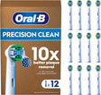 Oral-B Pro Precision Clean Electric Toothbrush Heads - 12 Pack