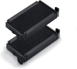 Trodat 4910 Replacement Ink Pads for Printy 4910 & 4810, Black, Pack of 2 (782490)